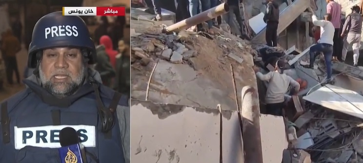 صبر وإصرار على الاستمرار.. وائل الدحدوح يعود لتغطية حرب غزة بعد استشهاد نجله البكر (شاهد)